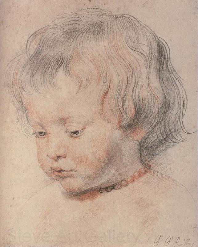 Peter Paul Rubens Rubens-s son Norge oil painting art